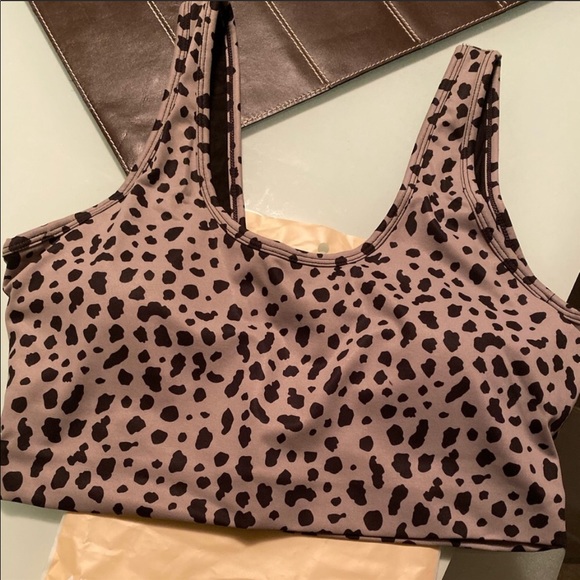 Balance Athletica Other - balance athletica snow leopard bra